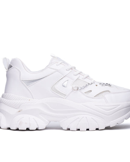 Zapatilla Chain - Blanco - Tienda Nébula
