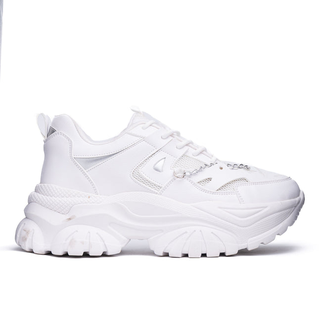 Zapatilla Chain - Blanco - Tienda Nébula
