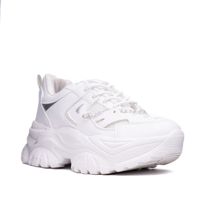 Zapatilla Chain - Blanco - Tienda Nébula