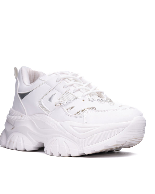 Zapatilla Chain - Blanco - Tienda Nébula