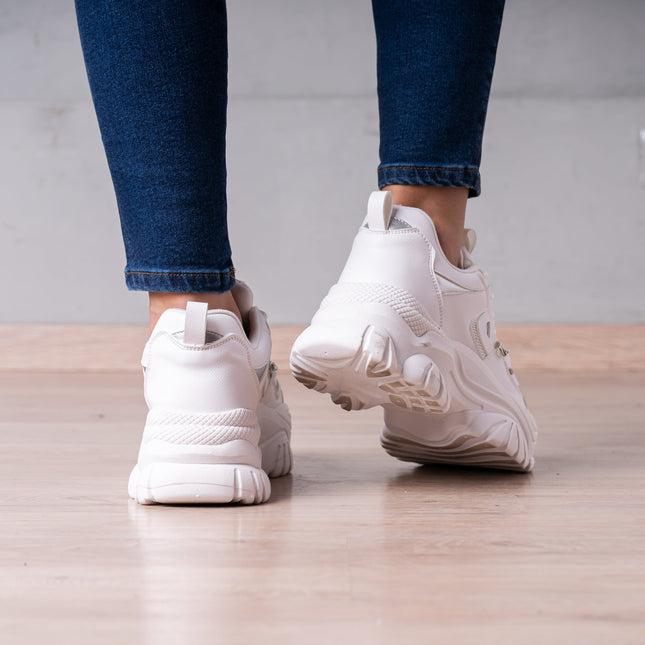 Zapatilla Chain - Blanco - Tienda Nébula