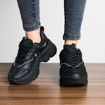 Zapatilla Chain - Negro - Tienda Nébula