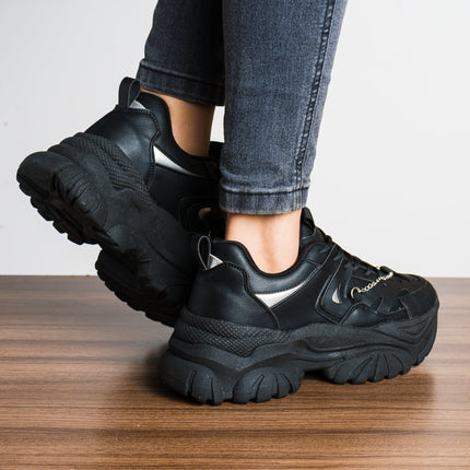 Zapatilla Chain - Negro - Tienda Nébula