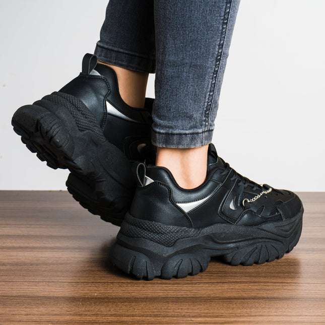 Zapatilla Chain - Negro - Tienda Nébula