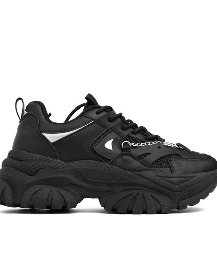 Zapatilla Chain - Negro - Tienda Nébula