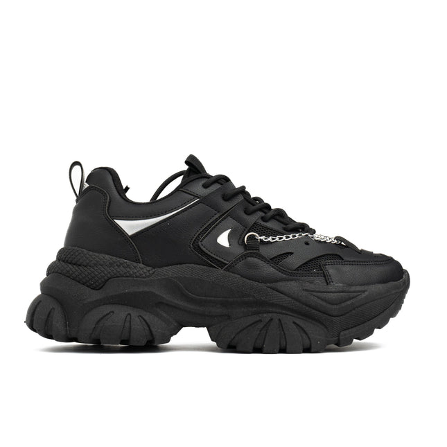 Zapatilla Chain - Negro - Tienda Nébula