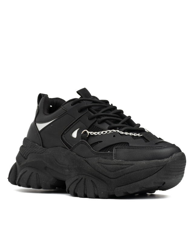 Zapatilla Chain - Negro - Tienda Nébula