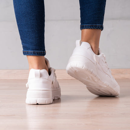 Zapatilla Corazone - Blanco - Tienda Nébula
