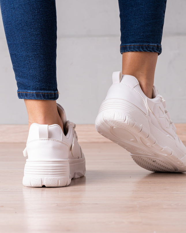 Zapatilla Corazone - Blanco - Tienda Nébula