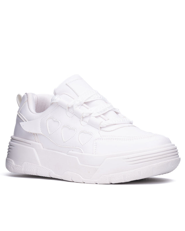 Zapatilla Corazone - Blanco - Tienda Nébula