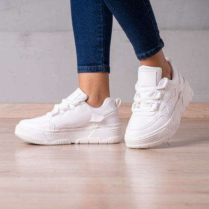 Zapatilla Corazone - Blanco - Tienda Nébula