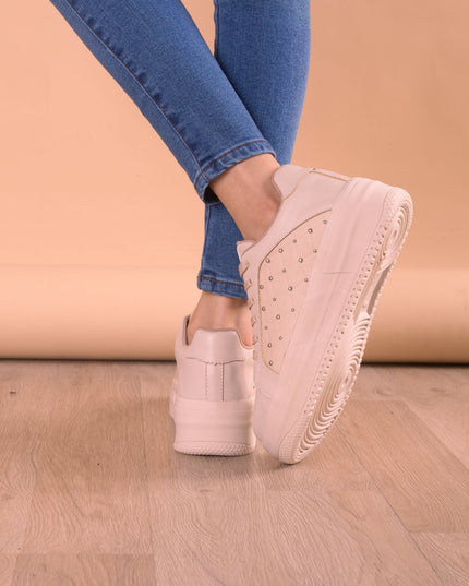 Zapatilla Diamante - Beige - Tienda Nébula