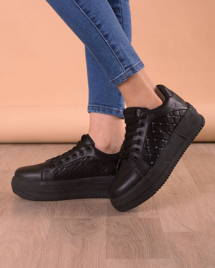 Zapatilla Diamante - Negro - Tienda Nébula