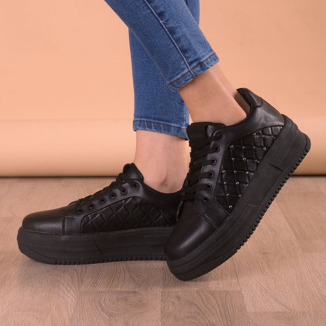 Zapatilla Diamante - Negro - Tienda Nébula