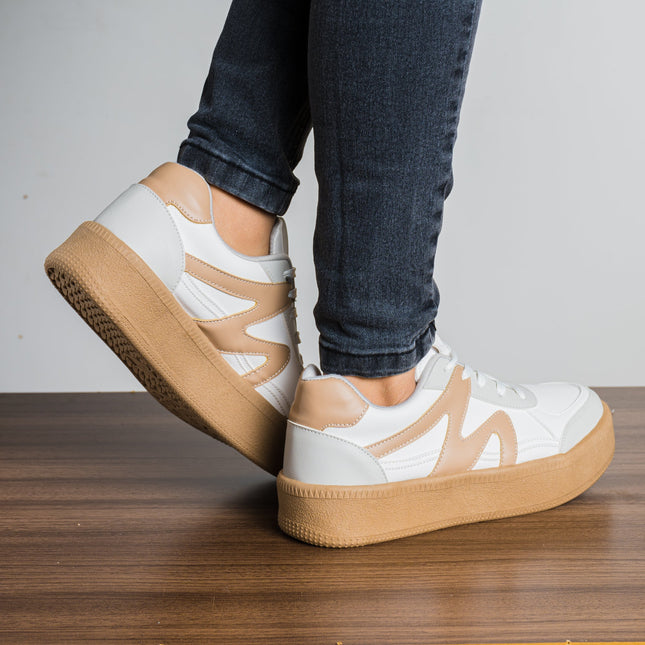 Zapatilla Dinasty - Beige - Tienda Nébula