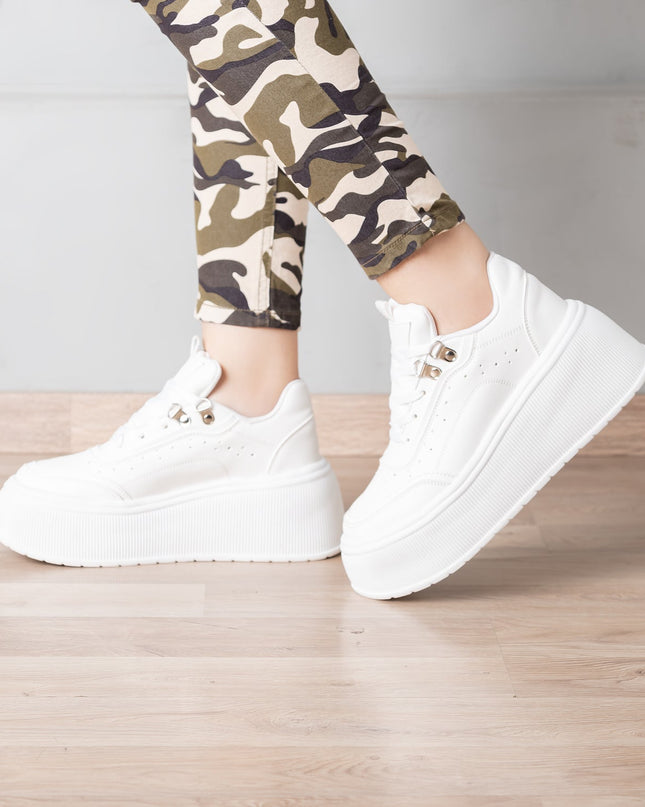Zapatilla Duncan - Blanco - Tienda Nébula