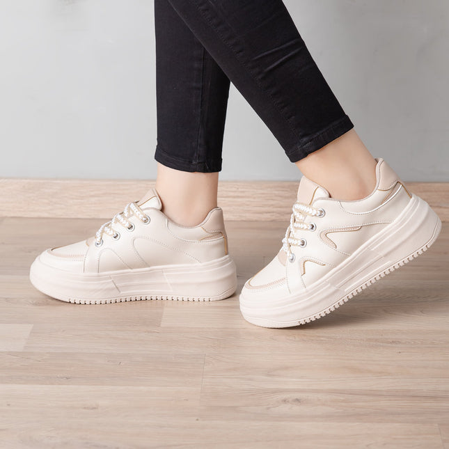 Zapatilla Esnar - Beige - Tienda Nébula