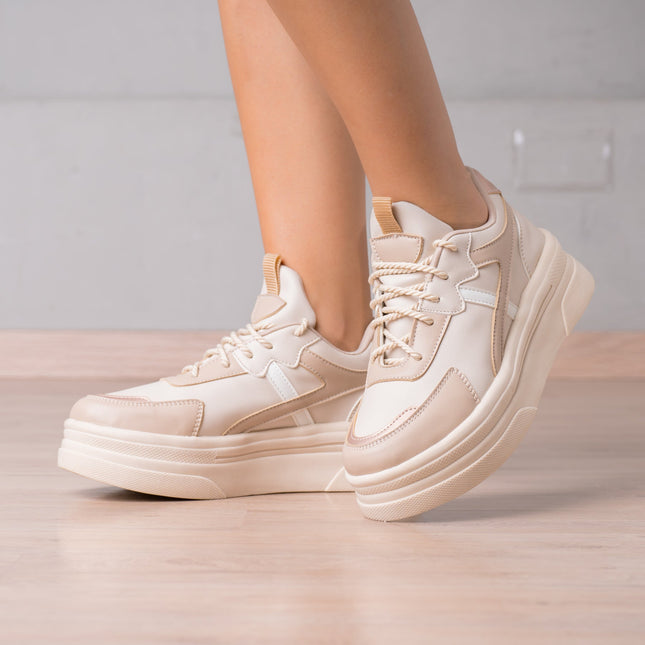 Zapatilla Faluya - Beige - Tienda Nébula