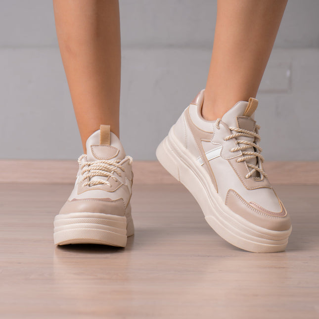 Zapatilla Faluya - Beige - Tienda Nébula