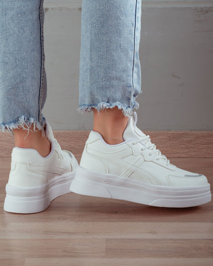Zapatilla Faluya - Blanco - Tienda Nébula