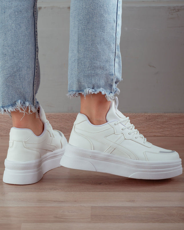 Zapatilla Faluya - Blanco - Tienda Nébula