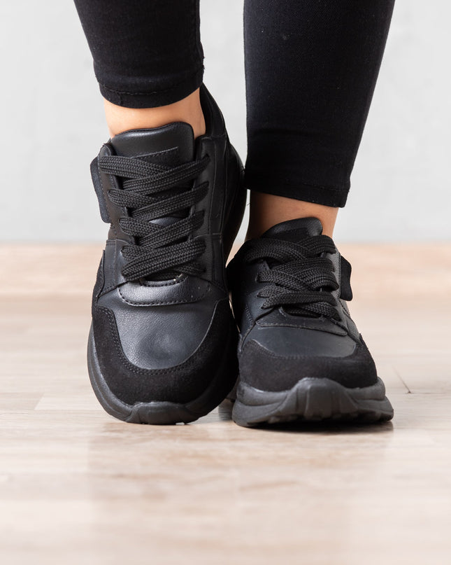 Zapatilla Garnett - Negro Total - Tienda Nébula