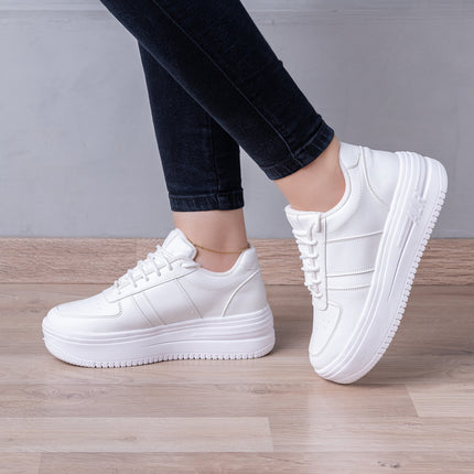 Zapatilla Iberson - Blanco - Tienda Nébula