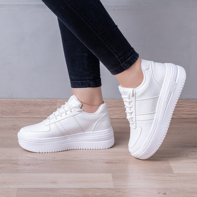 Zapatilla Iberson - Blanco - Tienda Nébula