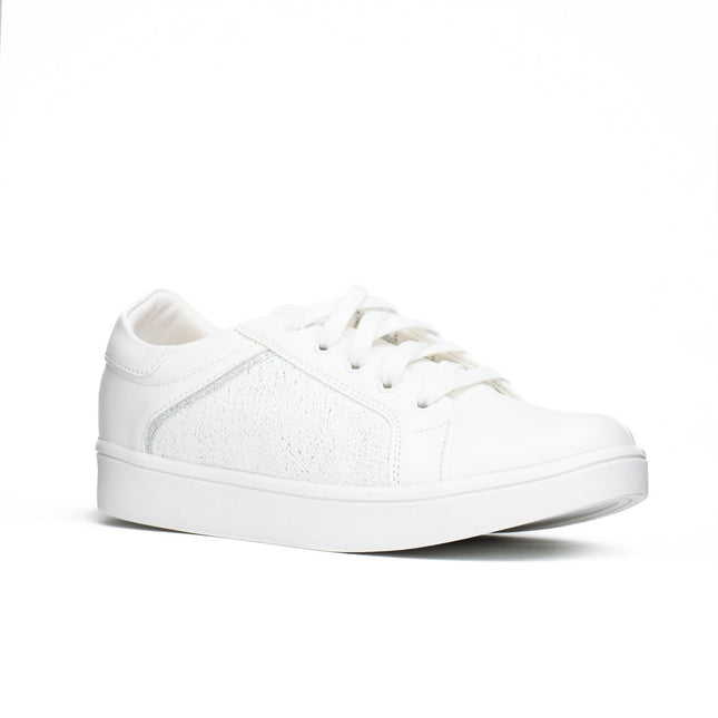 Zapatilla Kano - Blanco Plateado - Tienda Nébula