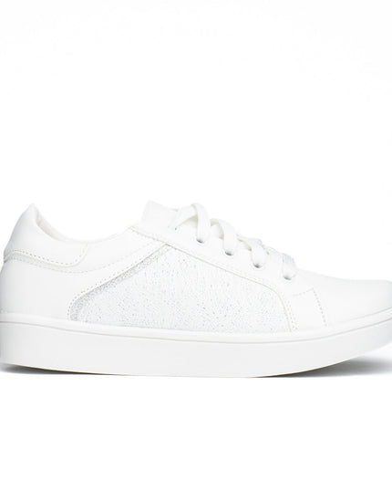 Zapatilla Kano - Blanco Plateado - Tienda Nébula