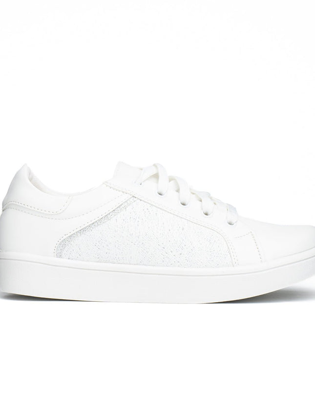 Zapatilla Kano - Blanco Plateado - Tienda Nébula