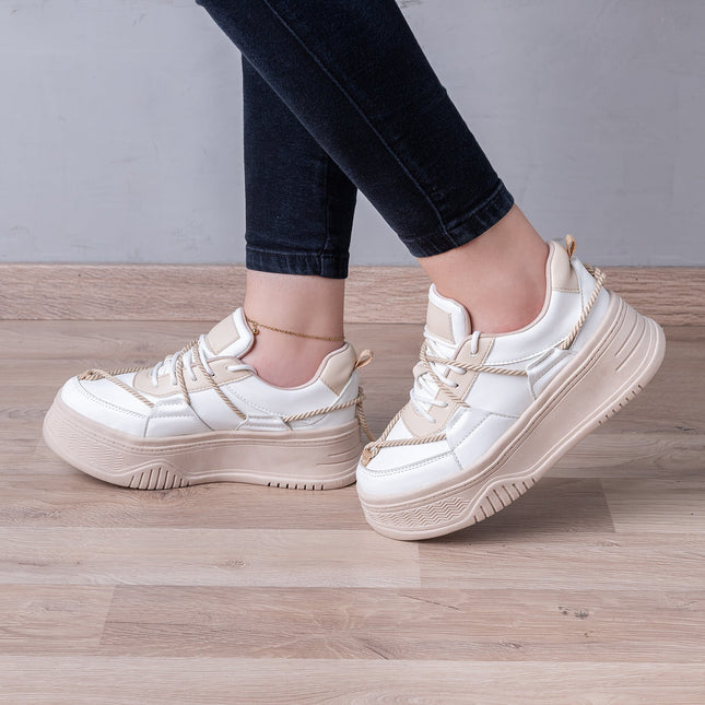Zapatilla Kawhi - Beige - Tienda Nébula