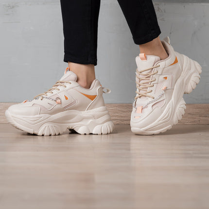 Zapatilla Kingz - Beige - Tienda Nébula