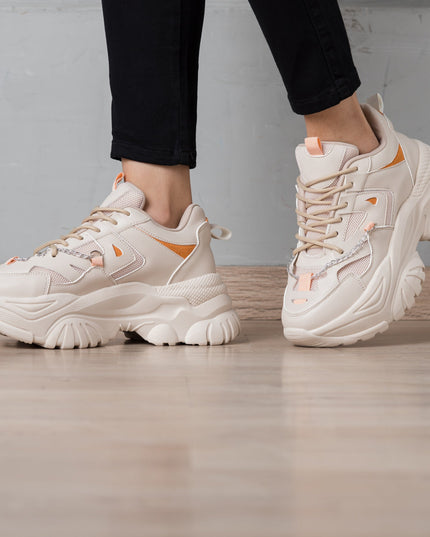 Zapatilla Kingz - Beige - Tienda Nébula