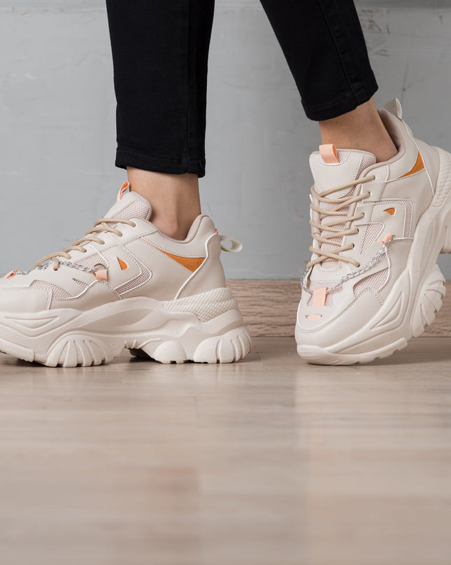 Zapatilla Kingz - Beige - Tienda Nébula