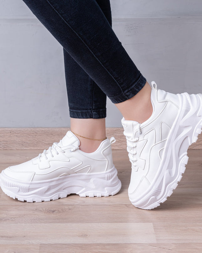 Zapatilla Klay - Blanco - Tienda Nébula