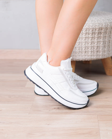 Zapatilla Le Mans - Blanco - Tienda Nébula