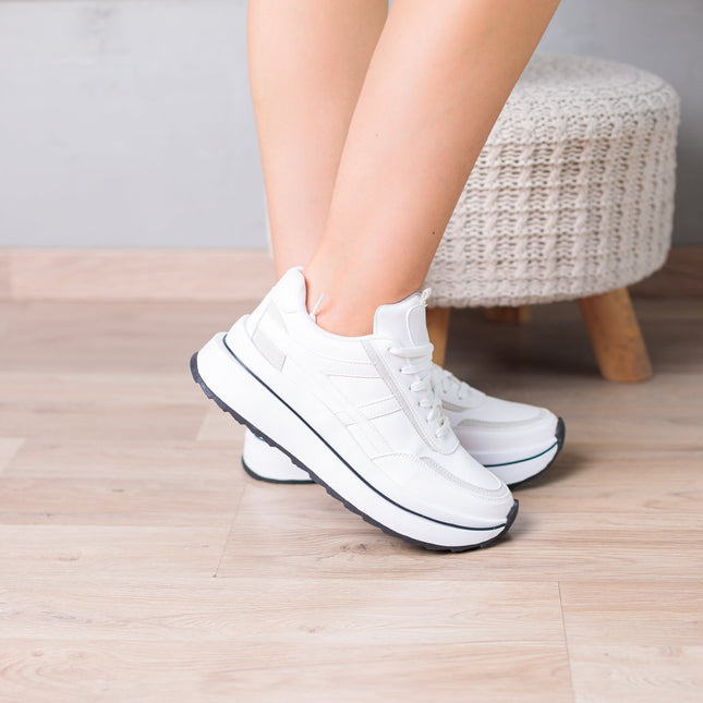 Zapatilla Le Mans - Blanco - Tienda Nébula