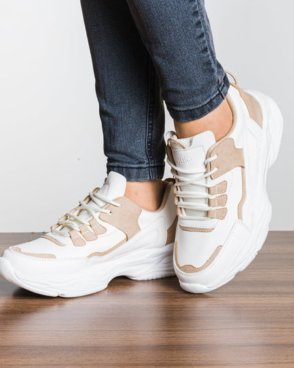 Zapatilla Lesly - Beige - Tienda Nébula
