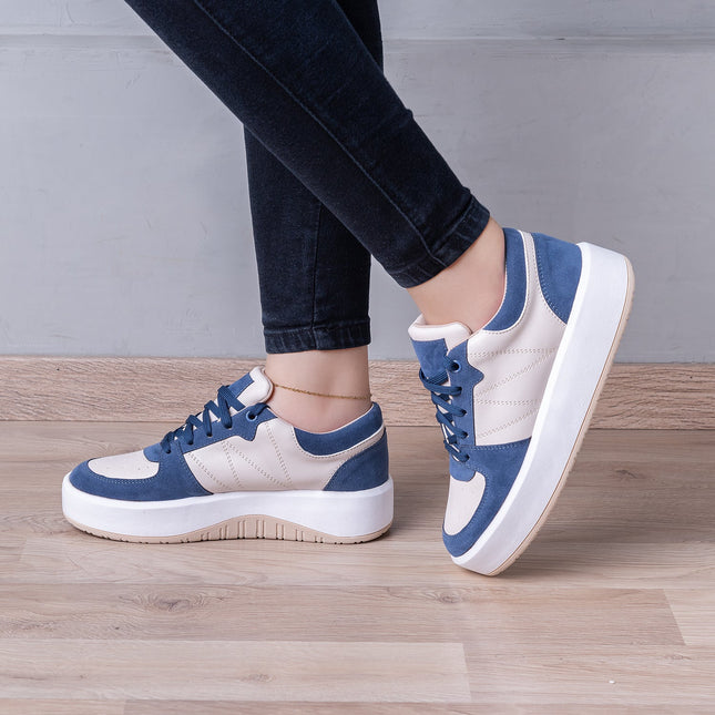 Zapatilla Lieja - Azul - Tienda Nébula