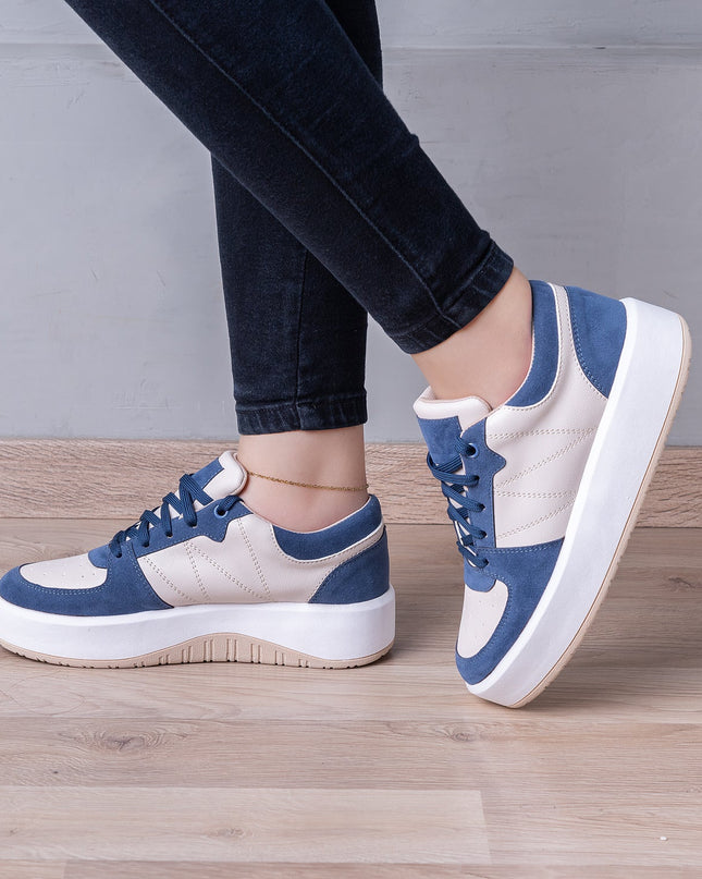 Zapatilla Lieja - Azul - Tienda Nébula