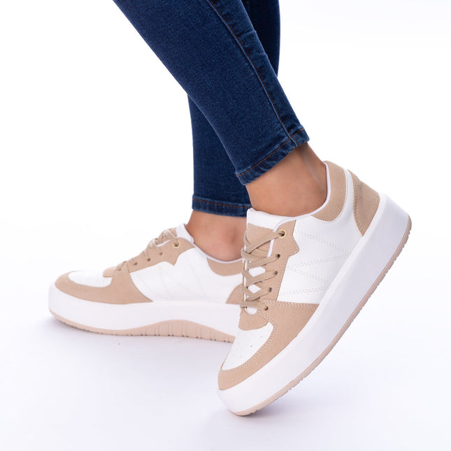 Zapatilla Lieja - Beige - Tienda Nébula