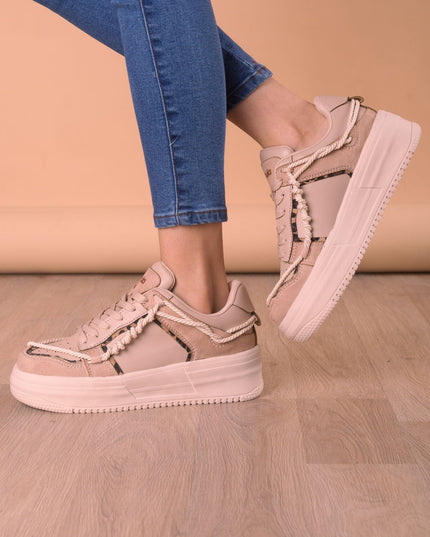 Zapatilla Liz - Beige - Tienda Nébula