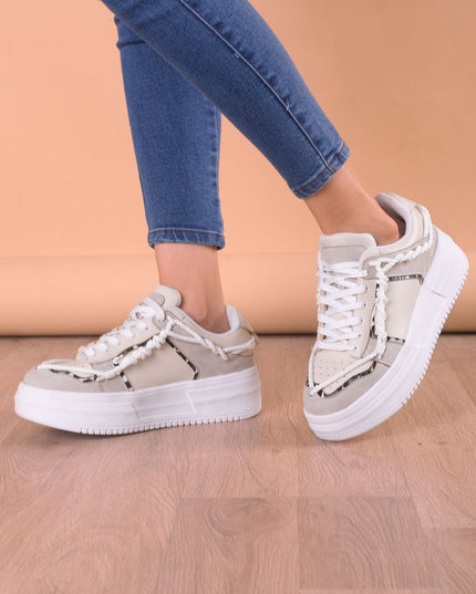 Zapatilla Liz - Plomo - Tienda Nébula