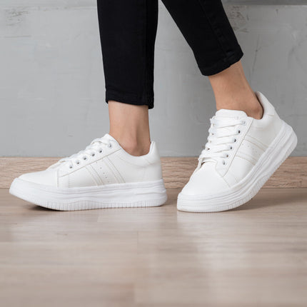 Zapatilla Lux - Blanco - Tienda Nébula