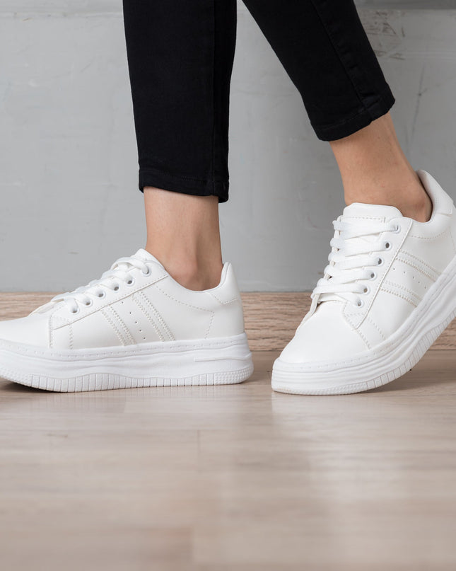 Zapatilla Lux - Blanco - Tienda Nébula