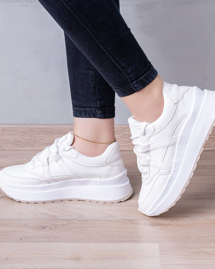 Zapatilla Malinas - Blanco - Tienda Nébula
