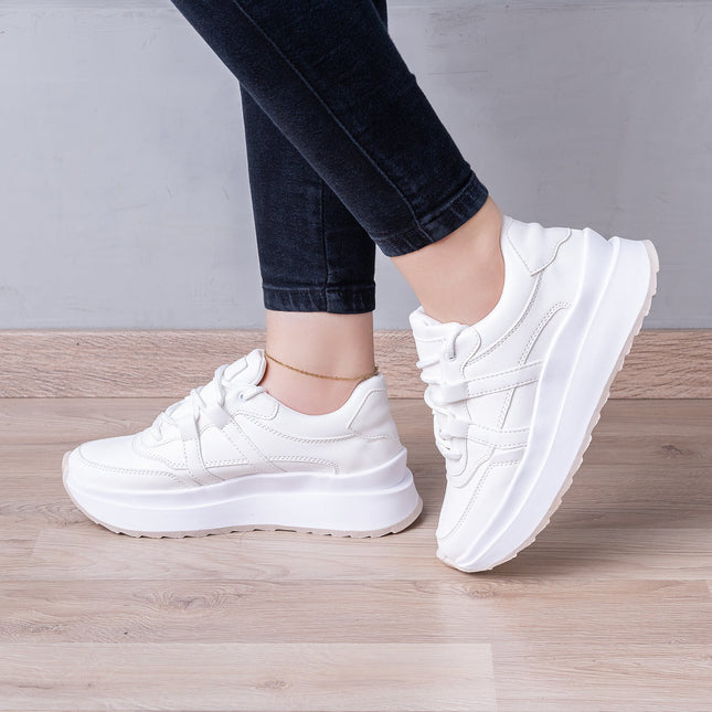 Zapatilla Malinas - Blanco - Tienda Nébula