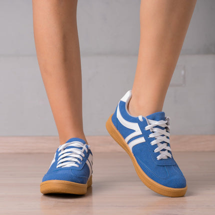Zapatilla Mausont - Azul Blanco - Tienda Nébula