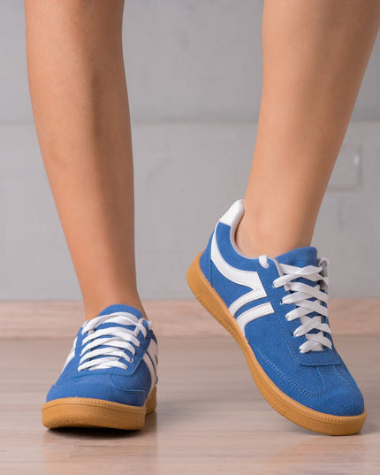 Zapatilla Mausont - Azul Blanco - Tienda Nébula